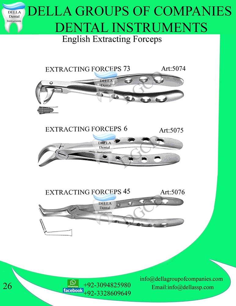 English Extracting Forceps